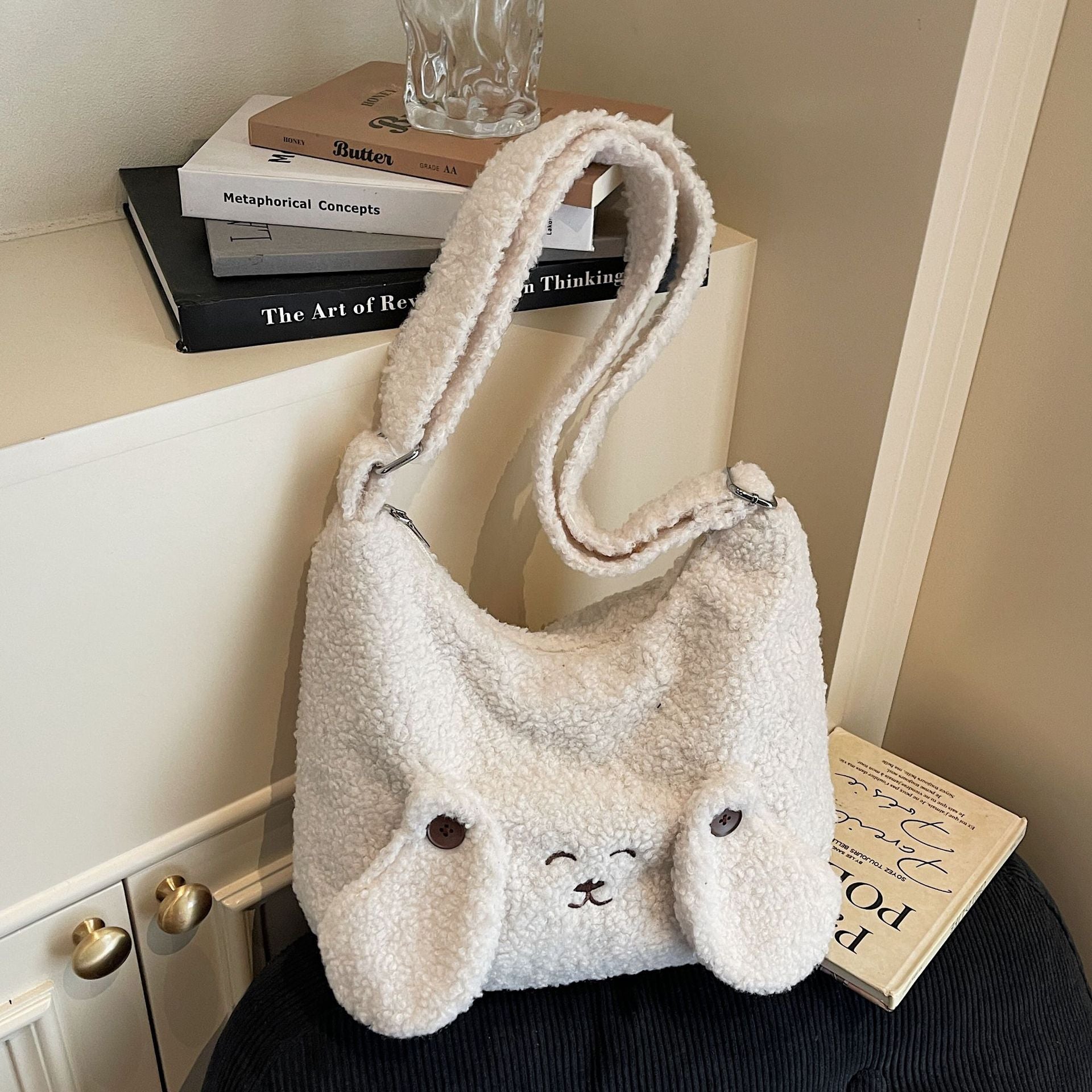 Cute Cartoon Commuter Shoulder Bag Large Capacity Fashion Tote