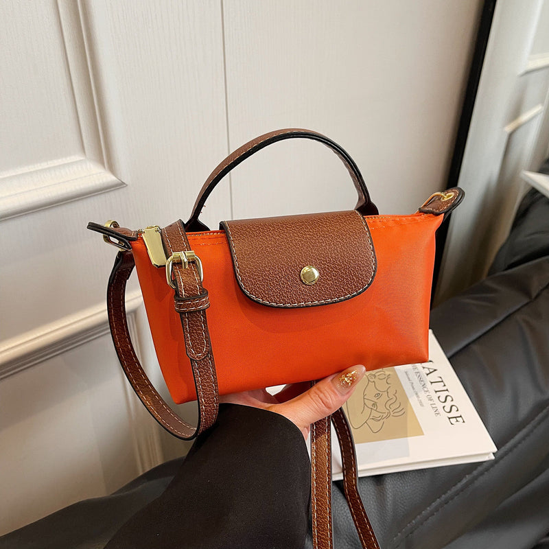 Vintage Fashion Nylon Dumpling Bag Women'S Bag Dragon Bags Xiang Shoulder Crossbody Handbag Texture Bag