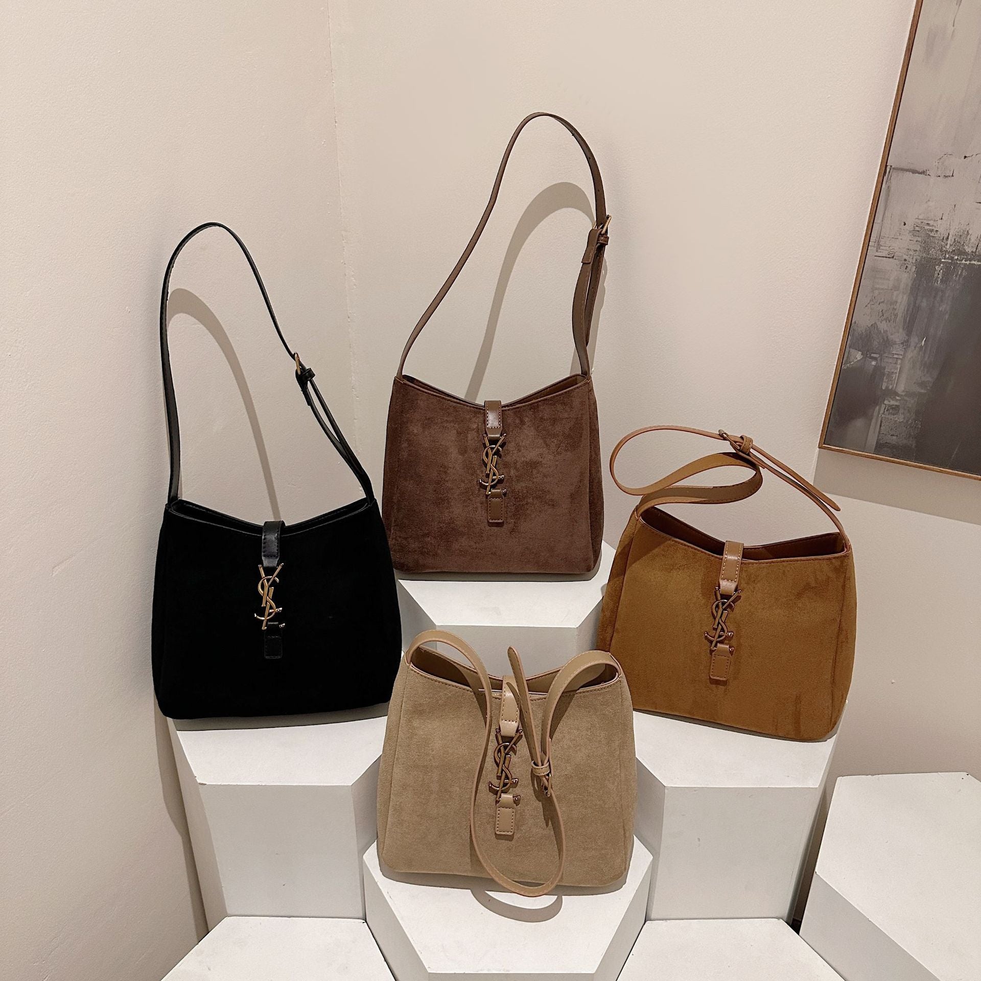 Poplar Forest Premium Bucket Bag Women's Luxury Tote