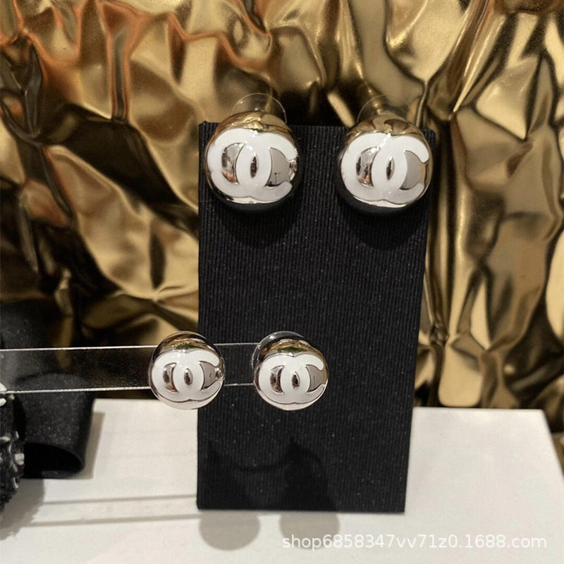 Pearl Letter C Stud Earrings for Women - Elegant Tassel Drop Earrings Wholesale