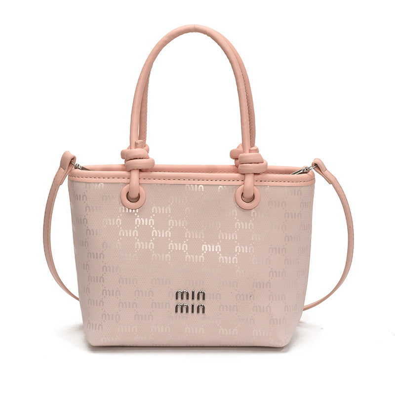 Light Luxury Vegetable Basket Bucket Bag Women Shoulder Bag