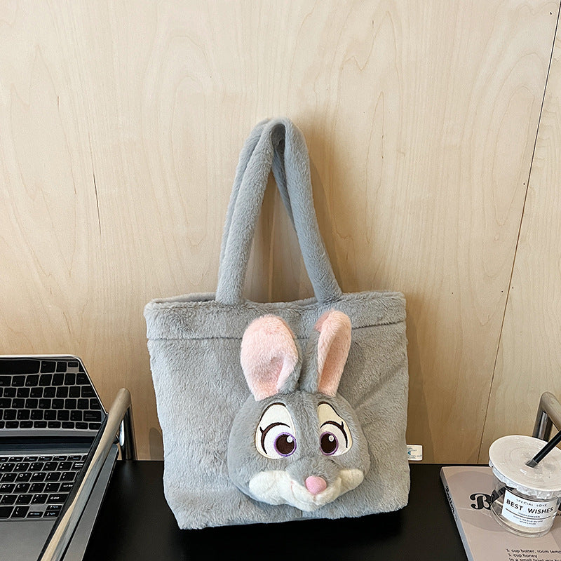 Cute Animal City Tote Bag Judy Nick Shoulder Bag