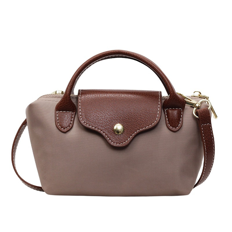 Style Premium Dragon Bags Xiang Handbag Nylon Cloth Fashion Dumpling Bag Retro Messenger Bag Commuter Women'S Bag