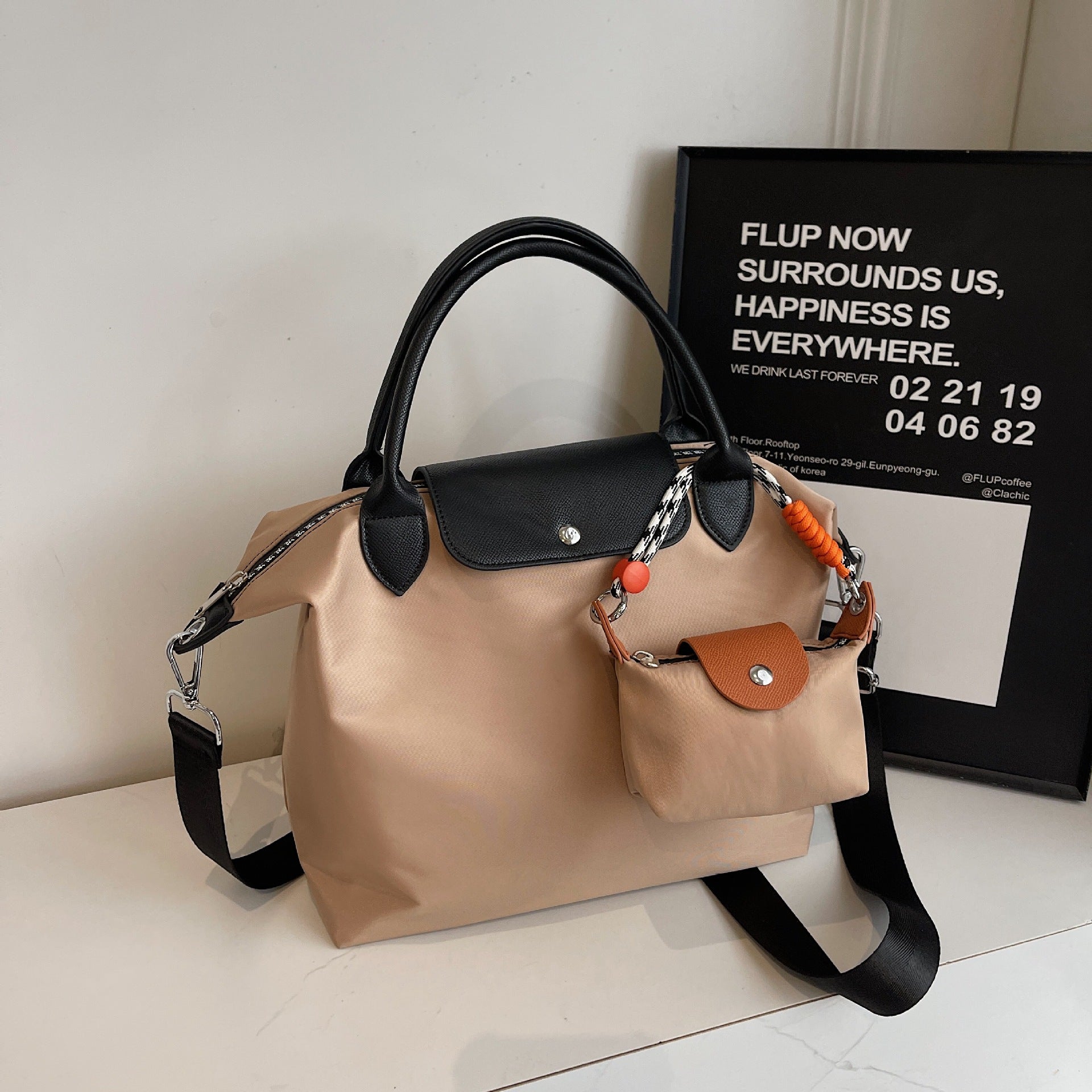 Spring Large-Capacity Dumpling Crossbody Shoulder Bag