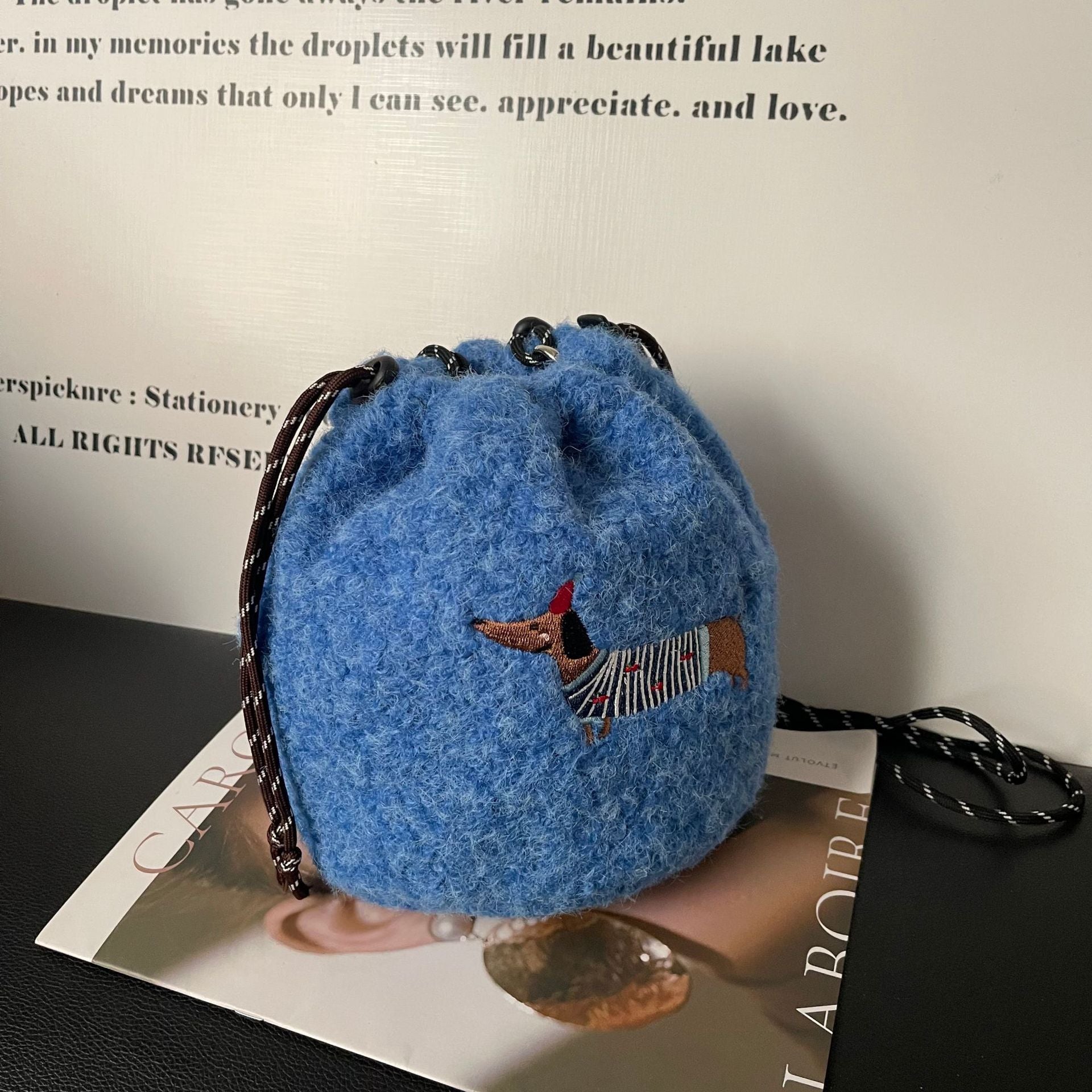 Cute Embroidery Fashion Shoulder Bag
