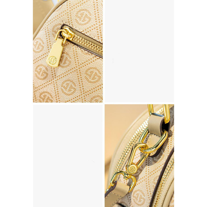 Stylish Printed Round Handbag 9360