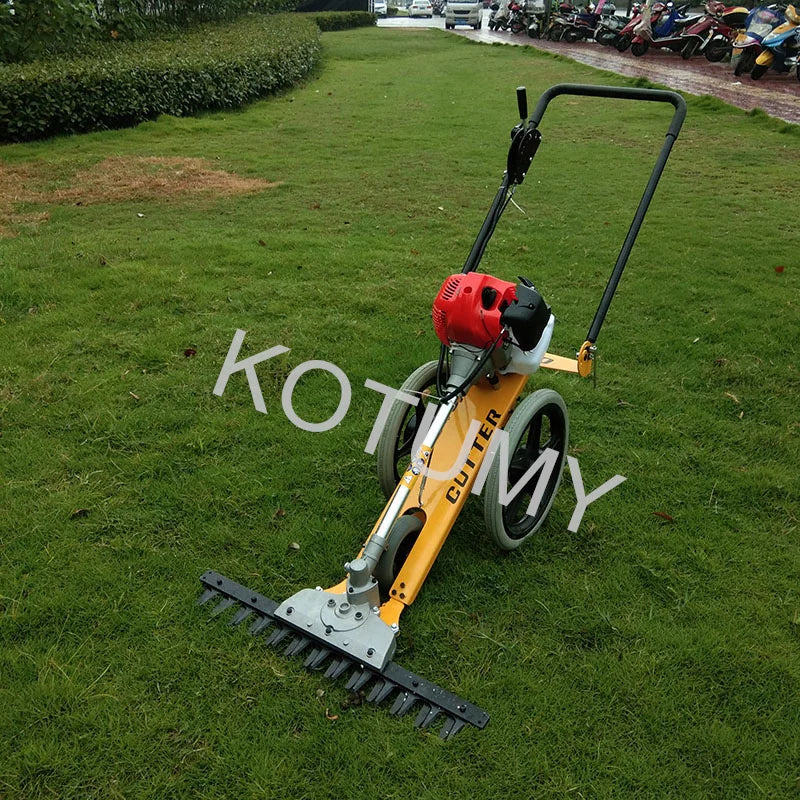 Multifunctional Four Stroke Small Hand Push Lawn Mower For Land Reclamation/Agricultural/Orchard Brush Cutter