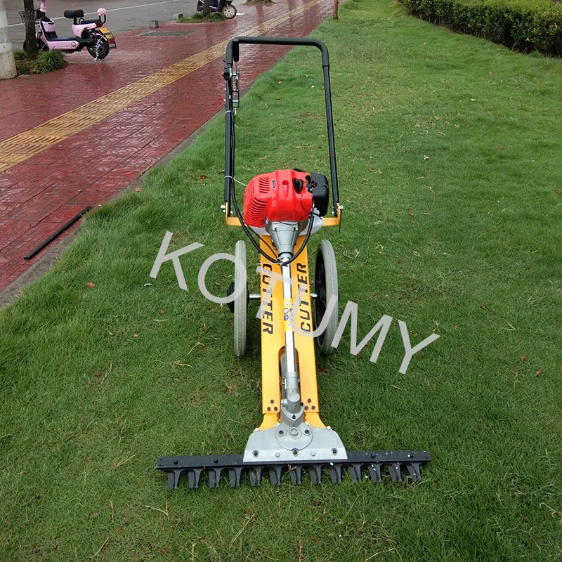 Multifunctional Four Stroke Small Hand Push Lawn Mower For Land Reclamation/Agricultural/Orchard Brush Cutter