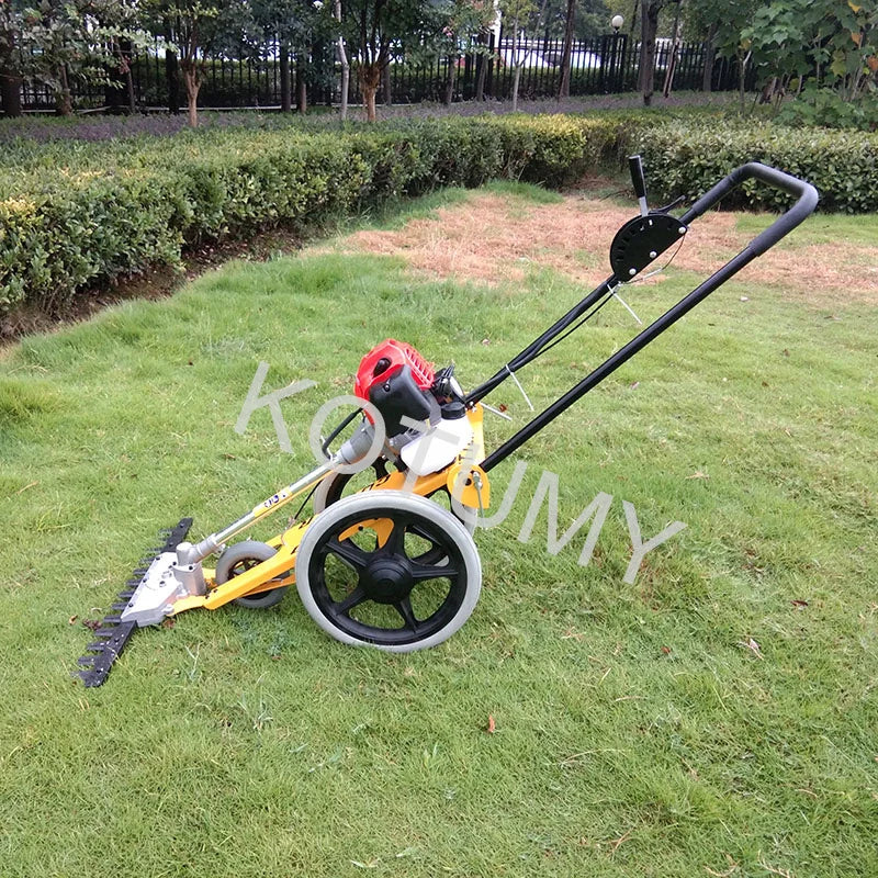 Multifunctional Four Stroke Small Hand Push Lawn Mower For Land Reclamation/Agricultural/Orchard Brush Cutter