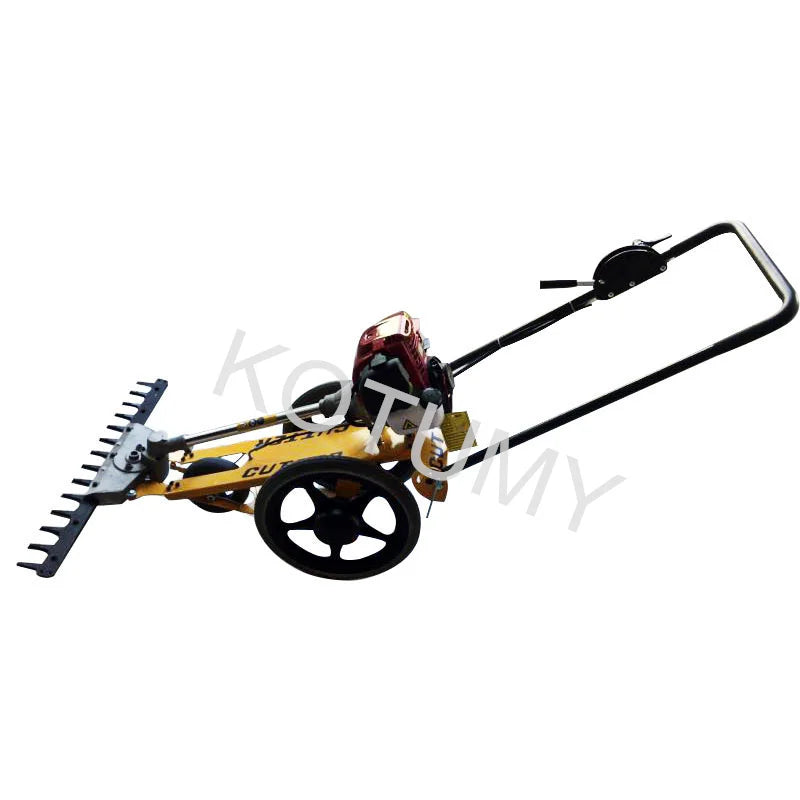 Multifunctional Four Stroke Small Hand Push Lawn Mower For Land Reclamation/Agricultural/Orchard Brush Cutter