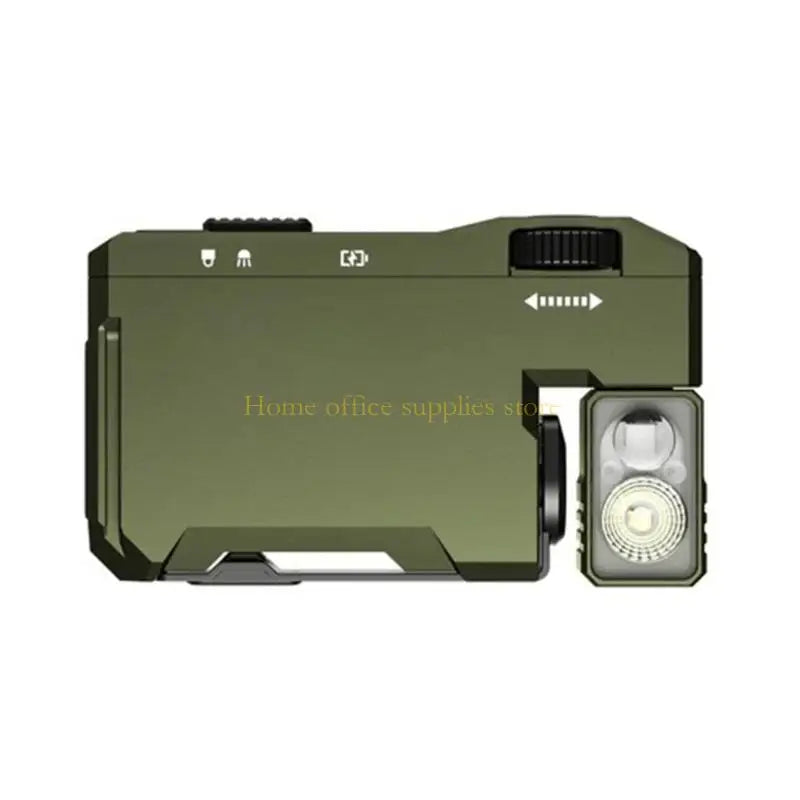 K43B Super Slimly 400 Lumen RechargeableEDC Flashlight 2Light Sources Flashlight