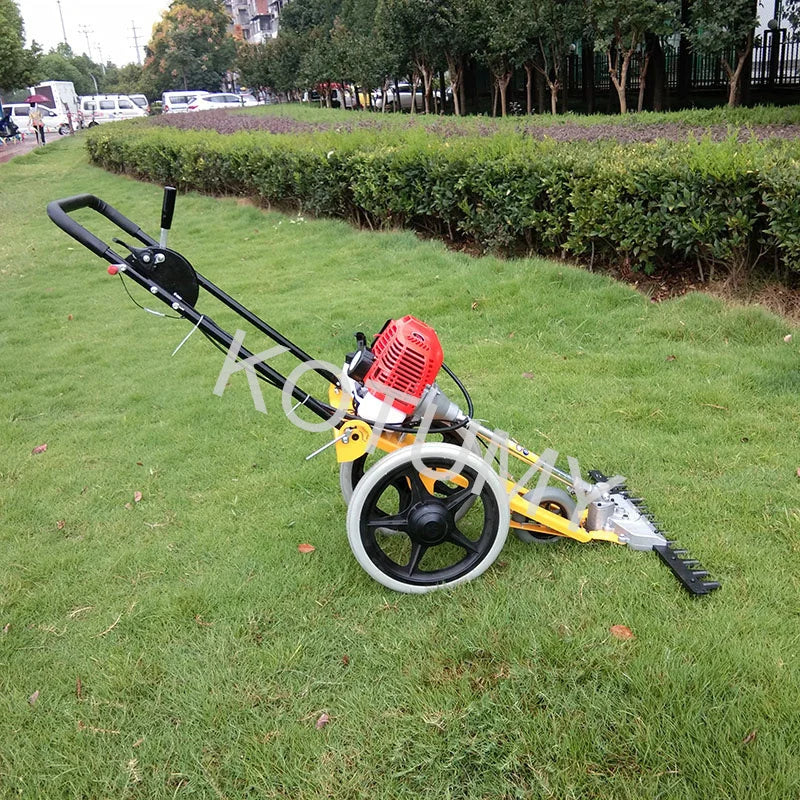 Multifunctional Four Stroke Small Hand Push Lawn Mower For Land Reclamation/Agricultural/Orchard Brush Cutter