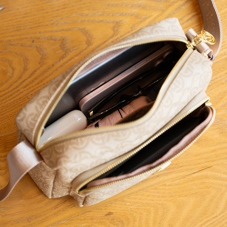 Minimalist Printed Square Crossbody Bag 8010