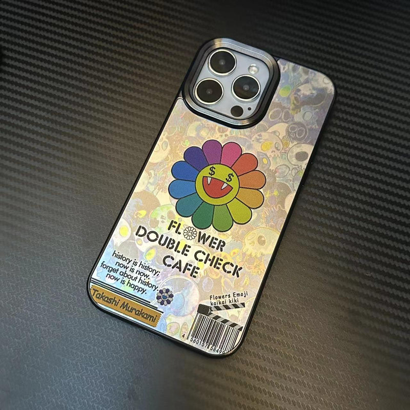 Sunflower Couple Matte iPhone Case