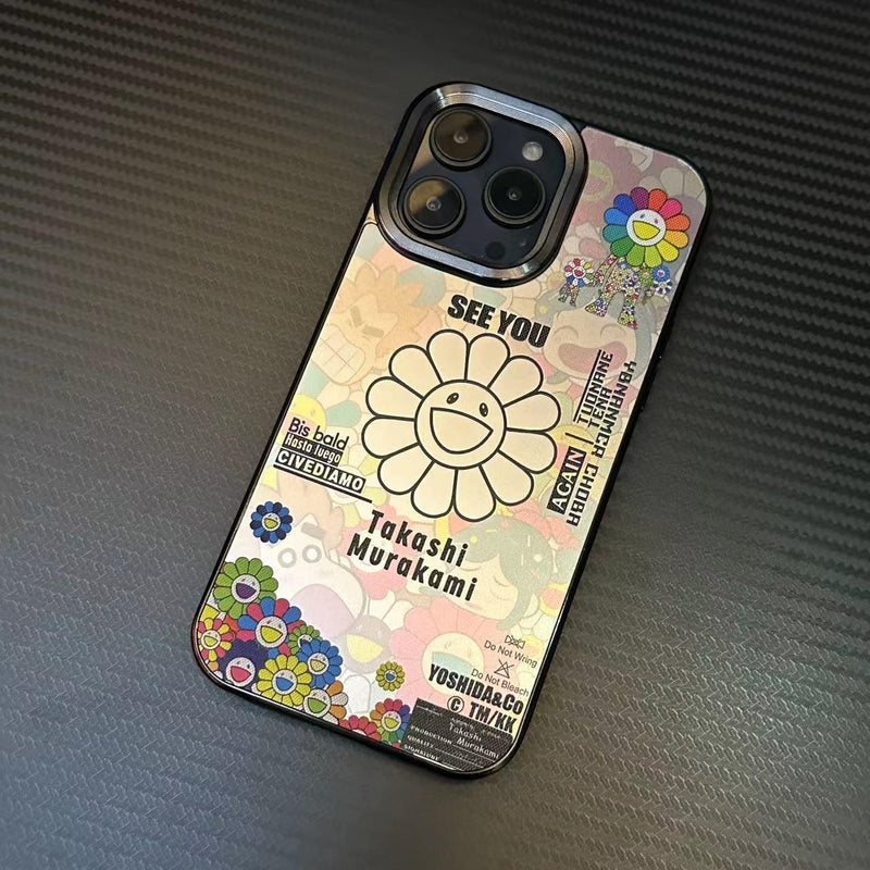 Sunflower Couple Matte iPhone Case