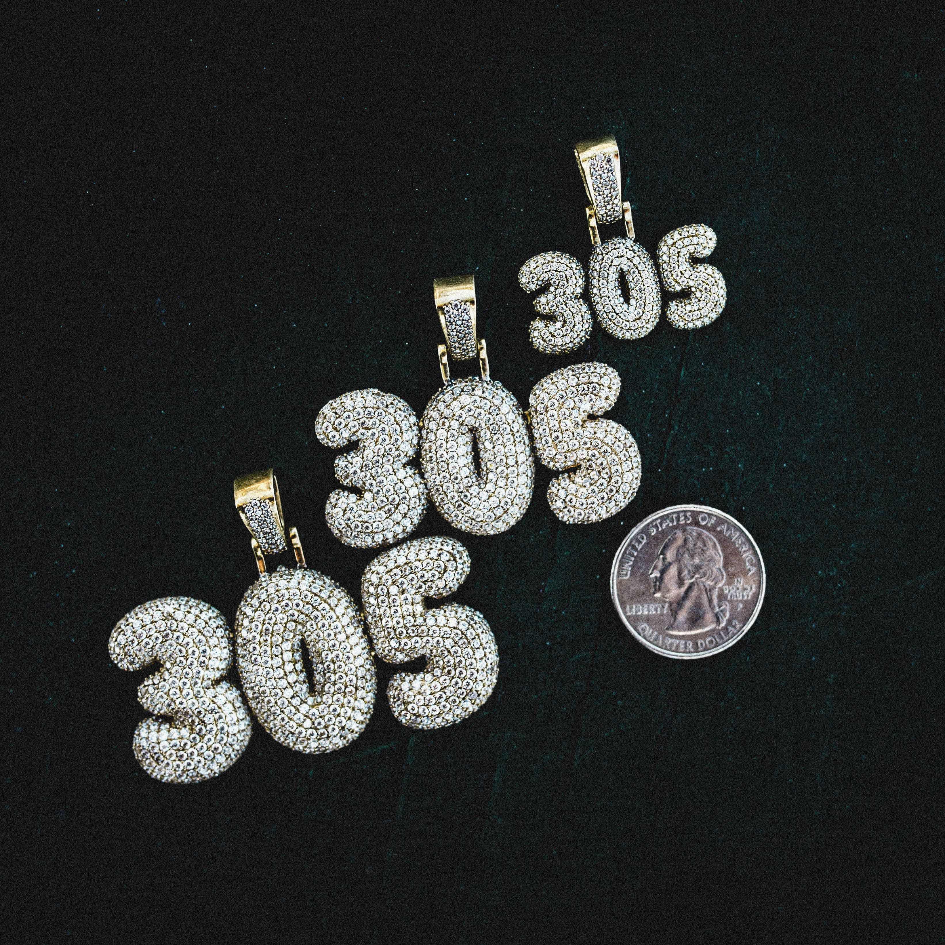 Custom Bubble Font - The GLD Shop