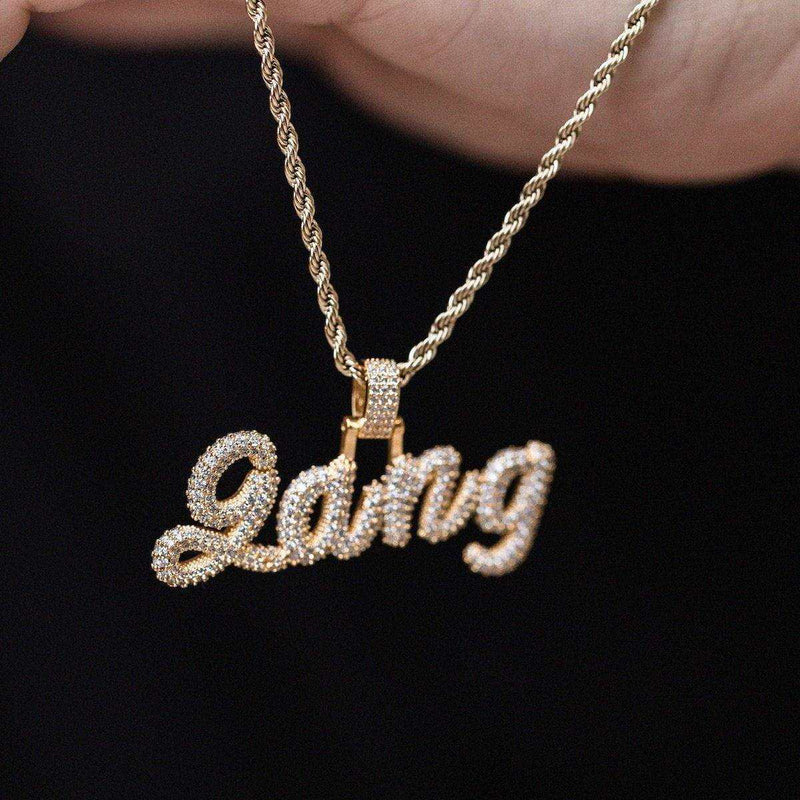 Custom Pave Font - The GLD Shop