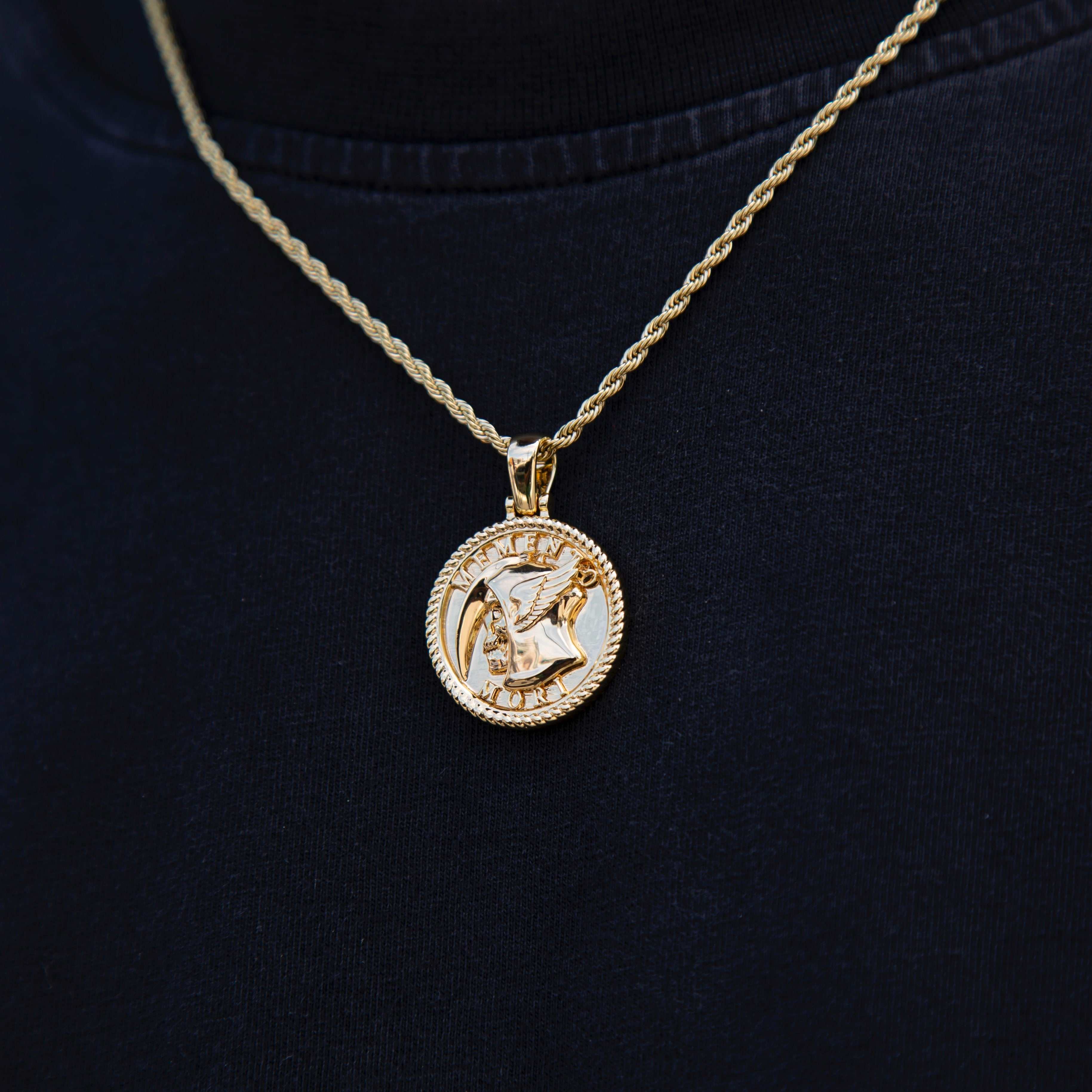 Memento Mori Coin Pendant - The GLD Shop