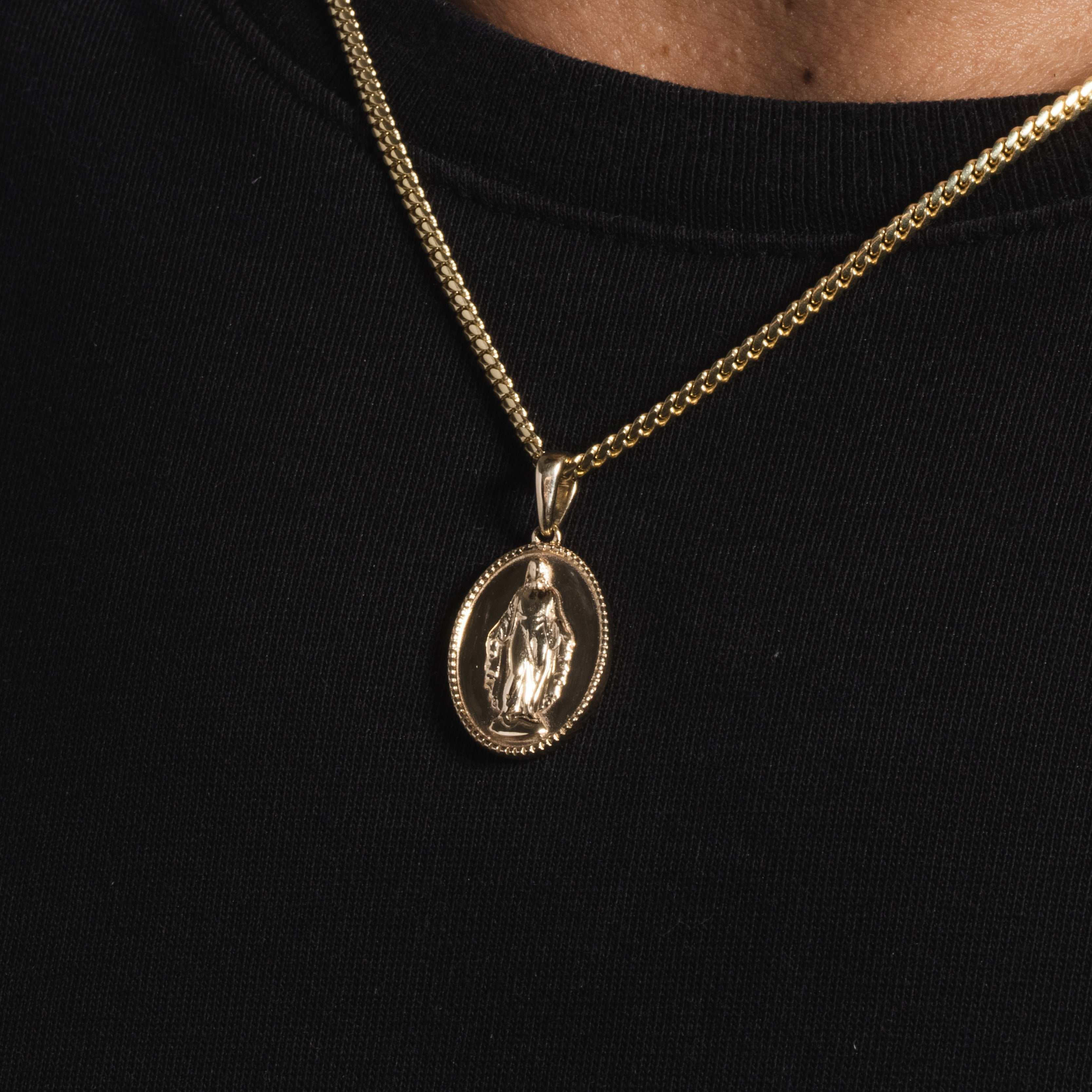Micro Lady of Guadalupe Pendant - The GLD Shop