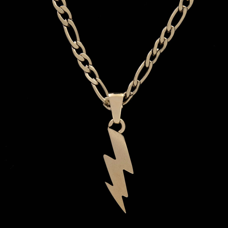 Micro Lightning Bolt Pendant