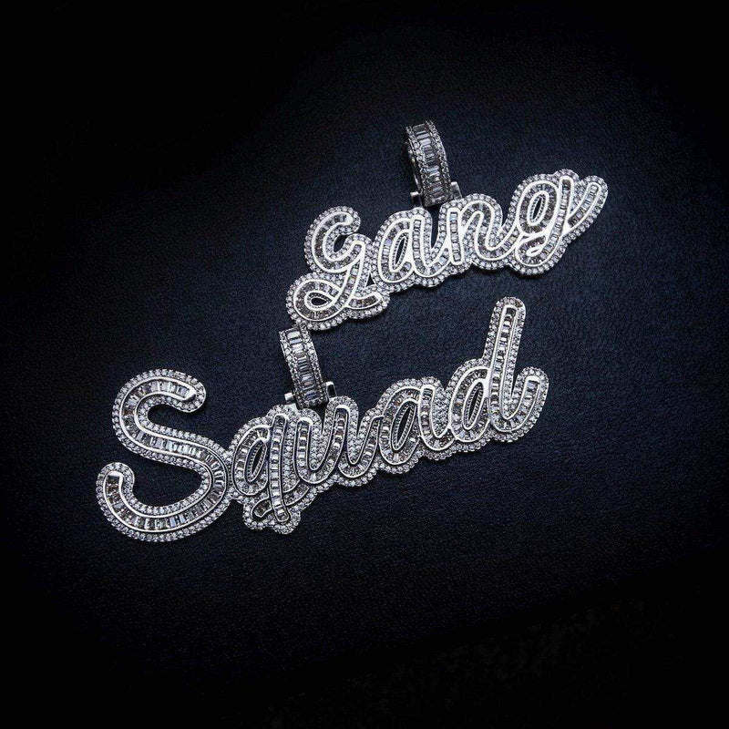 Multi-Layer Baguette Custom Font - The GLD Shop